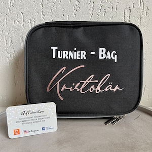 Turnier Bag mit Wunsch Aufdruck, personalisiert, Reitsportzubehör, Turnierreiter Tasche, Tasche für den CeeCoach ByFiönchen