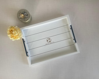 Personalized Sports Tray, Soccer Player Gift, Custom Name Serving Tray, Sports Team Gift, Coach Gift, Athlete Gift, Rustic Wood Tray