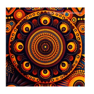 African Table Cloth, Colorful Psychedelic Table Cloth, Hippie, Boho Dining Room Table Decor