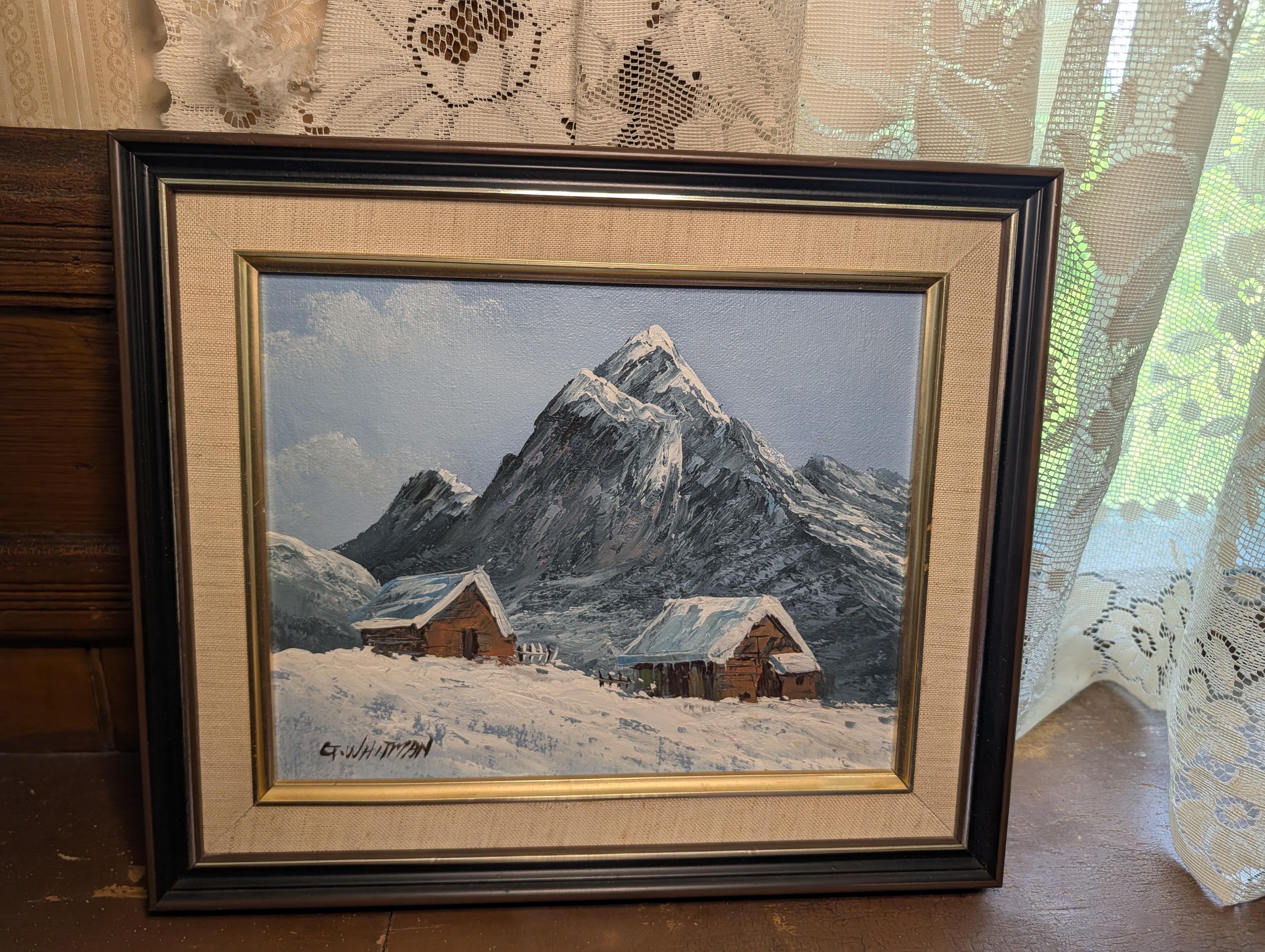 G Whitman Painting - Etsy
