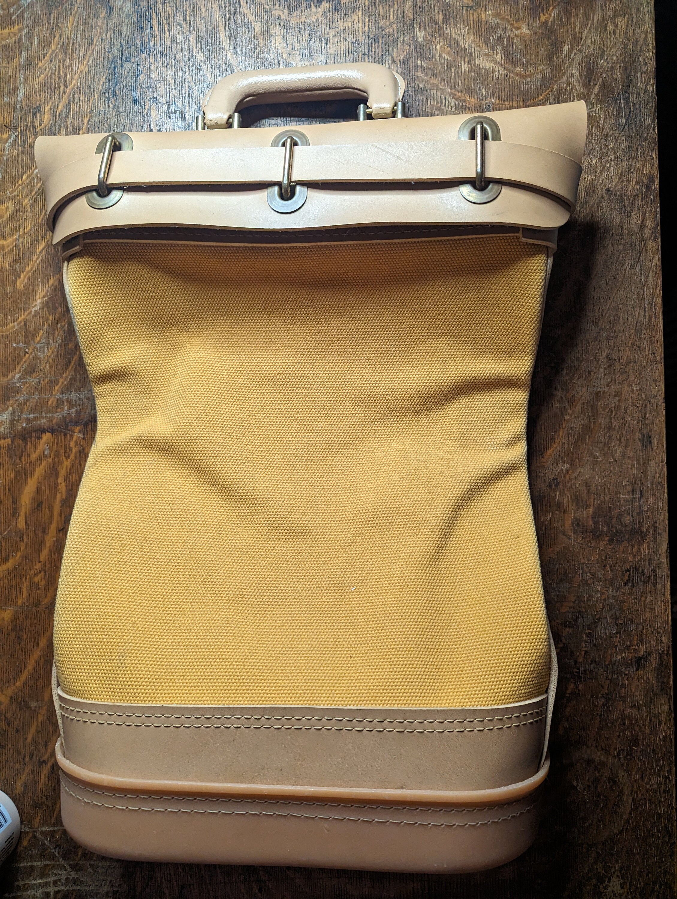 Vintage canvas money bags hotsell