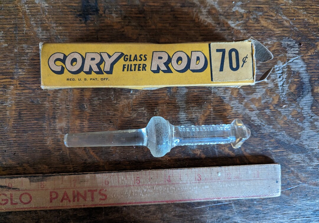 Vintage Cory Glass Filter Rod for Vacuum Coffee Maker Pot W Etsy