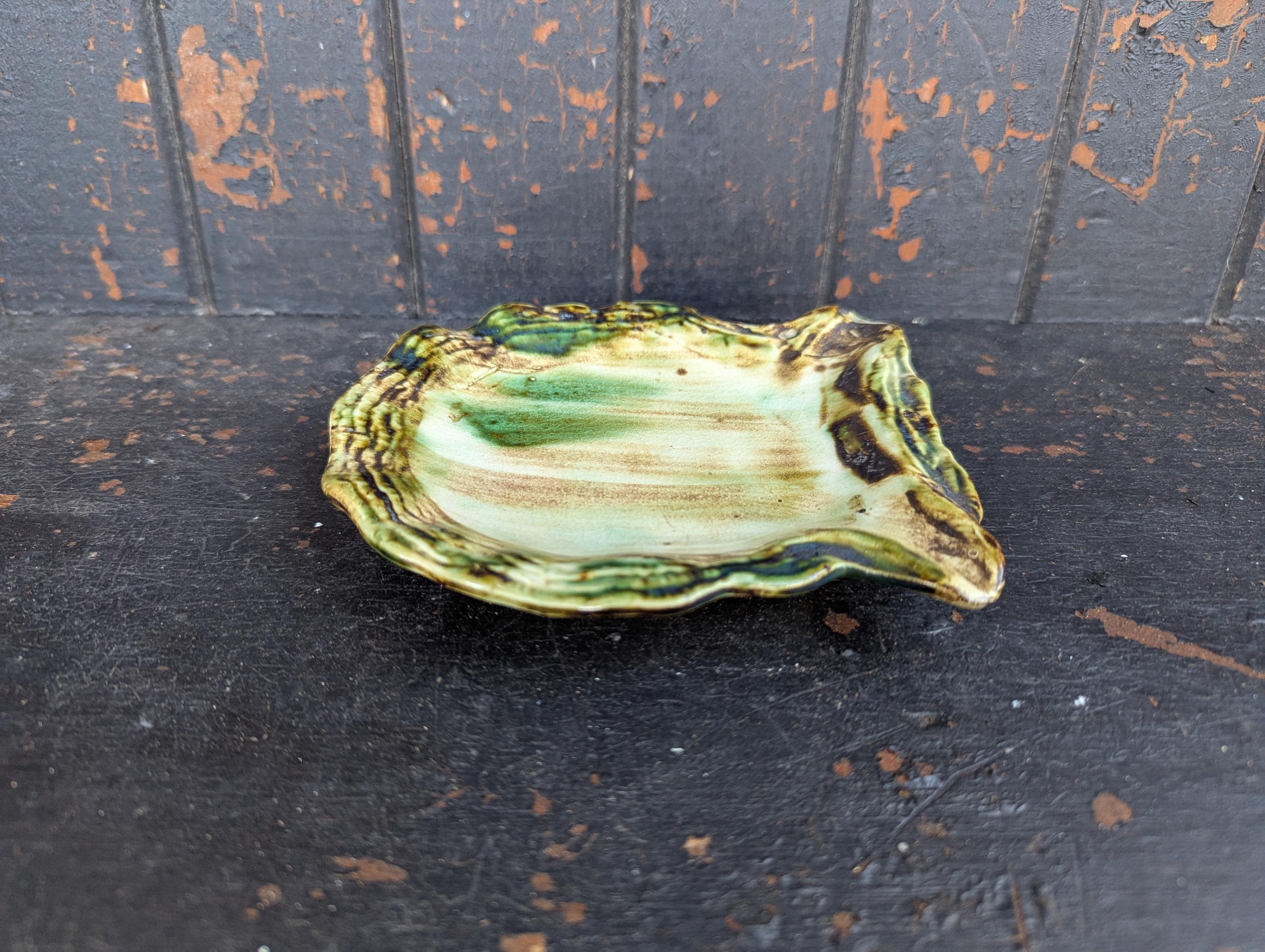 Pottery oyster plate - Etsy 日本