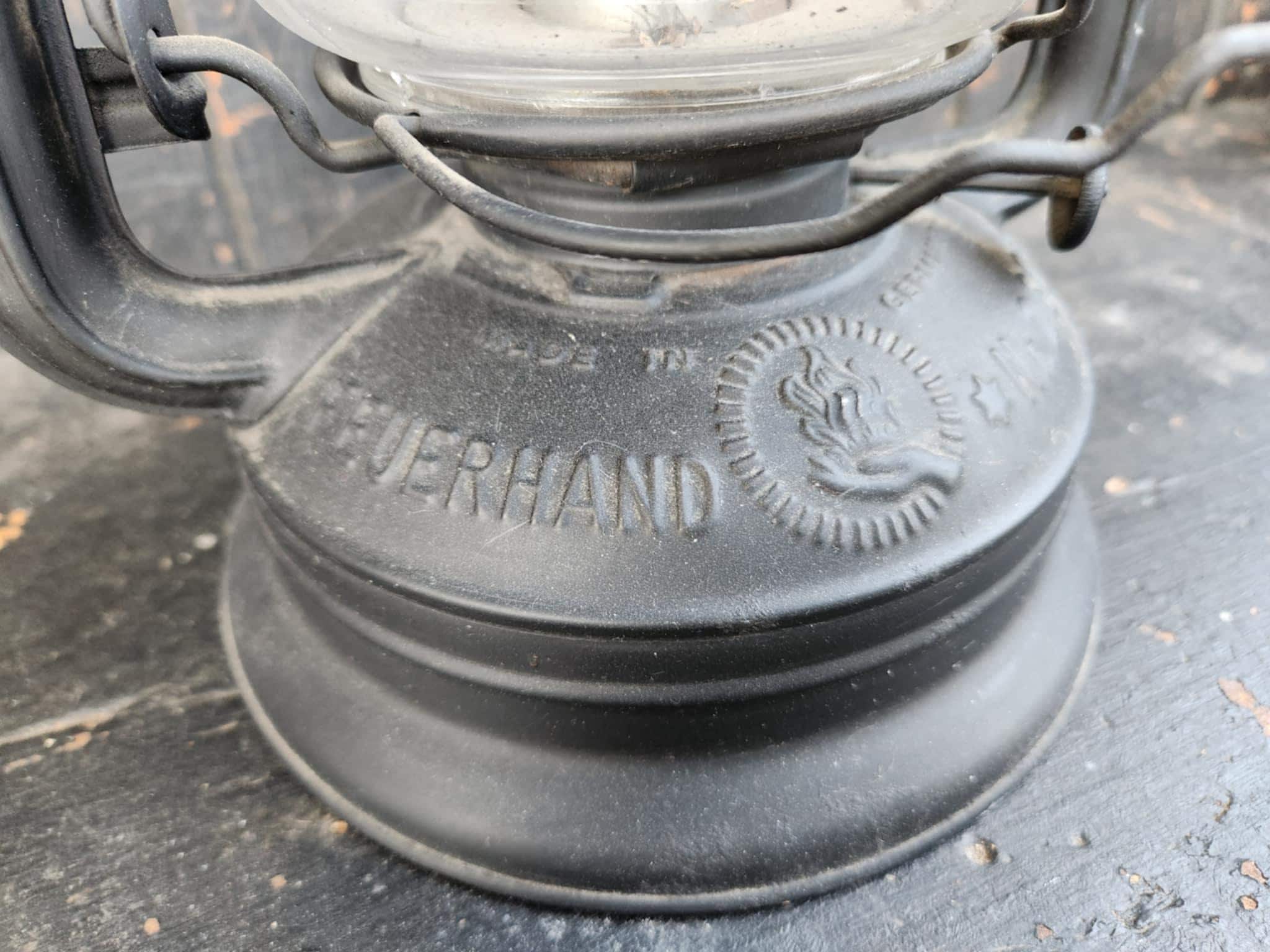 Vintage Nier Feuerhand 260 Kerosene Lantern With Original Globe - Etsy