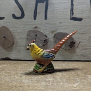 Vintage GOEBEL German Pheasant Salt  Shaker Wild Game - replacement