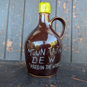 Vintage Moonshine Jug Mountain Dew Aged in the Woods By Relco Made In Japan