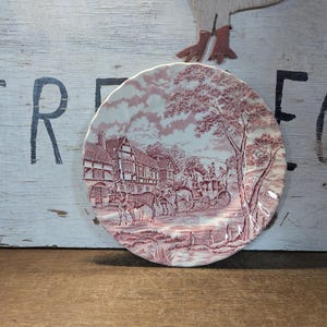 Myott Royal Mail Staffordshire Dinner Plate Vintage Staffordshire England