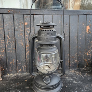 FEUERHAND 225 MEDIUM Early Light Silver Version Lantern