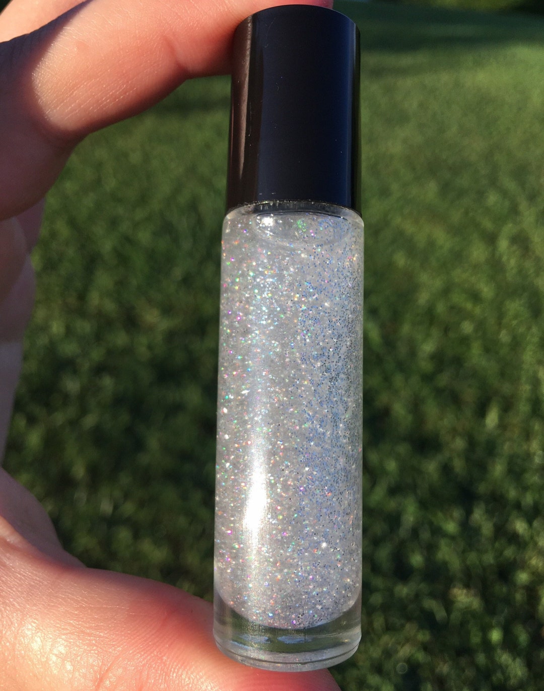 Roll on Body Glitter Oil Vegan Body Glitter Body Oil Body Etsy