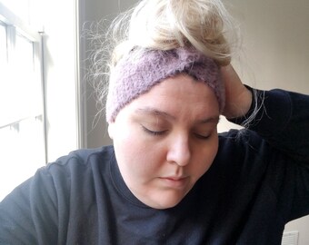 pastel twist gehaakte hoofddoek