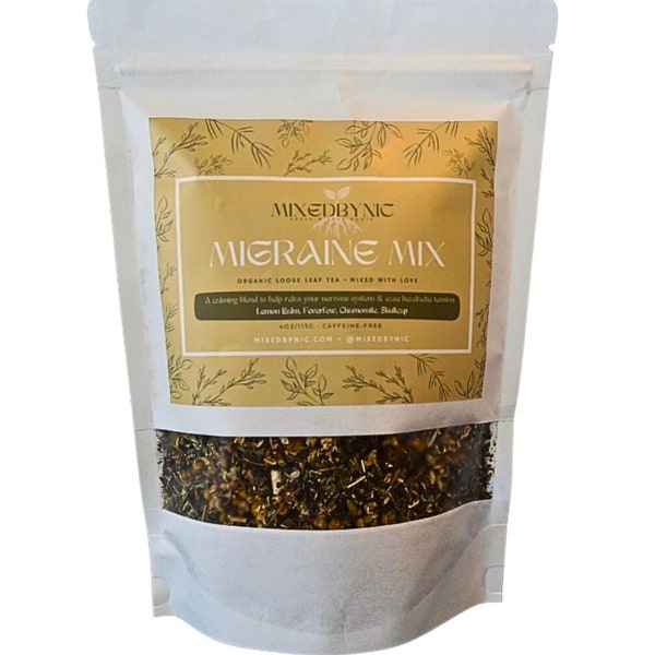 Migraine Mix: Natural Headache Relief Herbal Tea