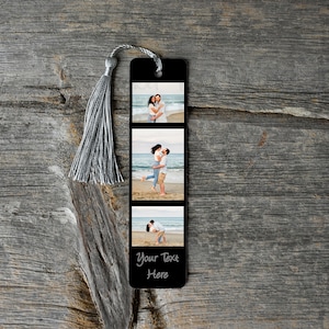 Custom Photo Personalized Bookmark