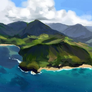 Square Hawaii Fine Art Print