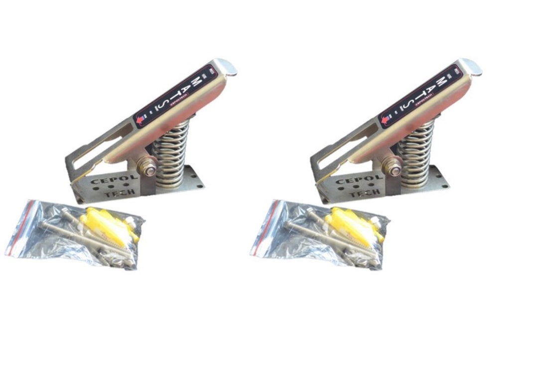 CEPOLTECH K44 Car Wash Floor Mat Hangerpack 2 Stainless Steel Floor Mat Holdermat Clamp Mat