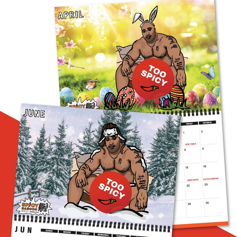 Big Barry 2023 Calendar Etsy