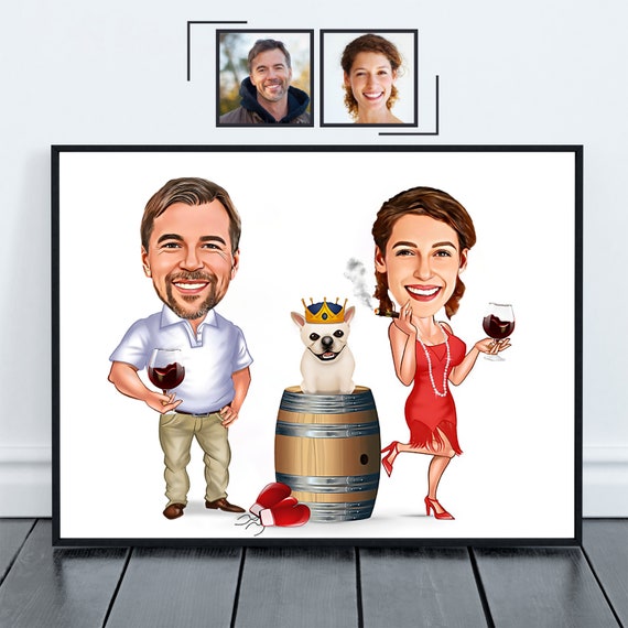 Digital Custom Cartoon Portrait Funny Couple Couple Fun - Etsy Digital Custom Cartoon Portrait Funny Couple Couple Fun - Etsy