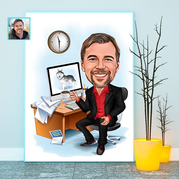 Buy Custom Company Staff Portrait Business Office Cartoon Online in India - Etsy Buy Custom Company Staff Portrait Business Office Cartoon Online in India - Etsy