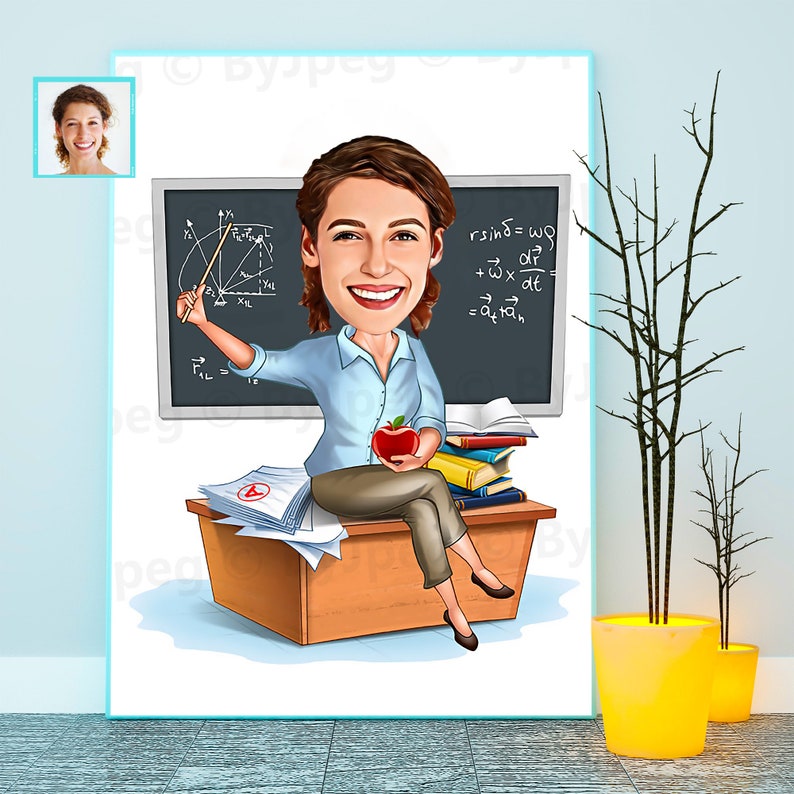 Custom Lawyer Caricature Law Student Gift Custom Super Etsy