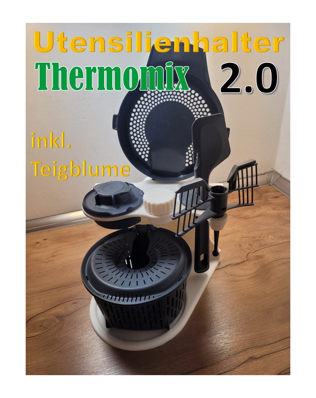 Support de trio-parat pour Thermomix Accessoires adaptés à Thermomix TM6 et  TM5 / porte-spatule / porte-accessoire - Mixcover