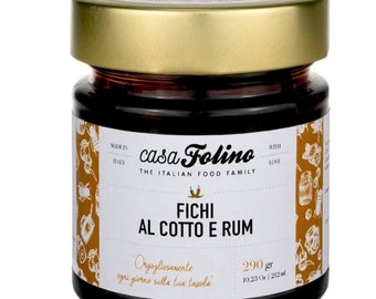 Cooked Calabrian figs and Rhum 250 GR