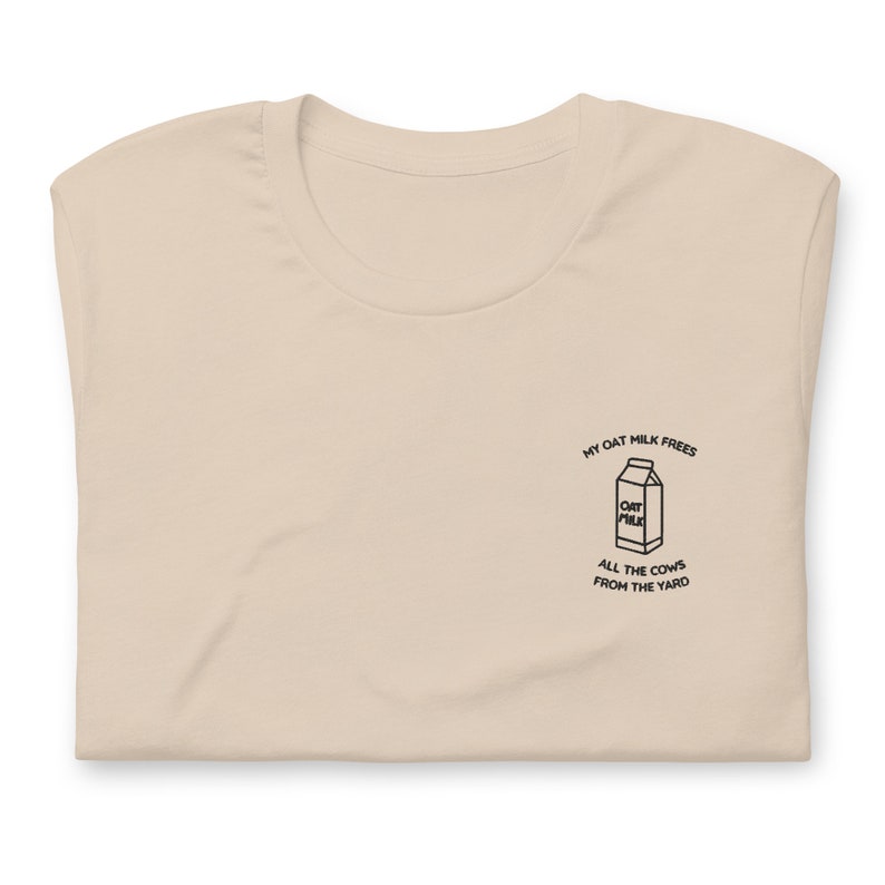 my oat milk frees all the cows from the yard sweatshirt