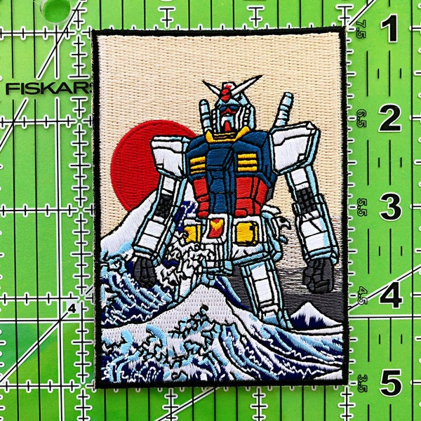 Iron on Gundam Patches Etsy