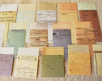 Confezione da 180 pezzi di carta da ritagli in stile vintage, carta per diario spazzatura, carta per collage, carta per decoupage, carta decorativa, carta vintage, carta effimera - Italia
