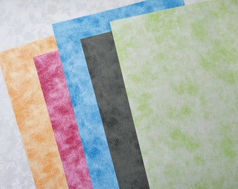Meliertes Aquarell Textur Spezialpapier, 80 gsm Aquarell Muster Kunst Papier für Collage, Verpackung, Scrapbooking, Kunsthandwerk, Hintergrund