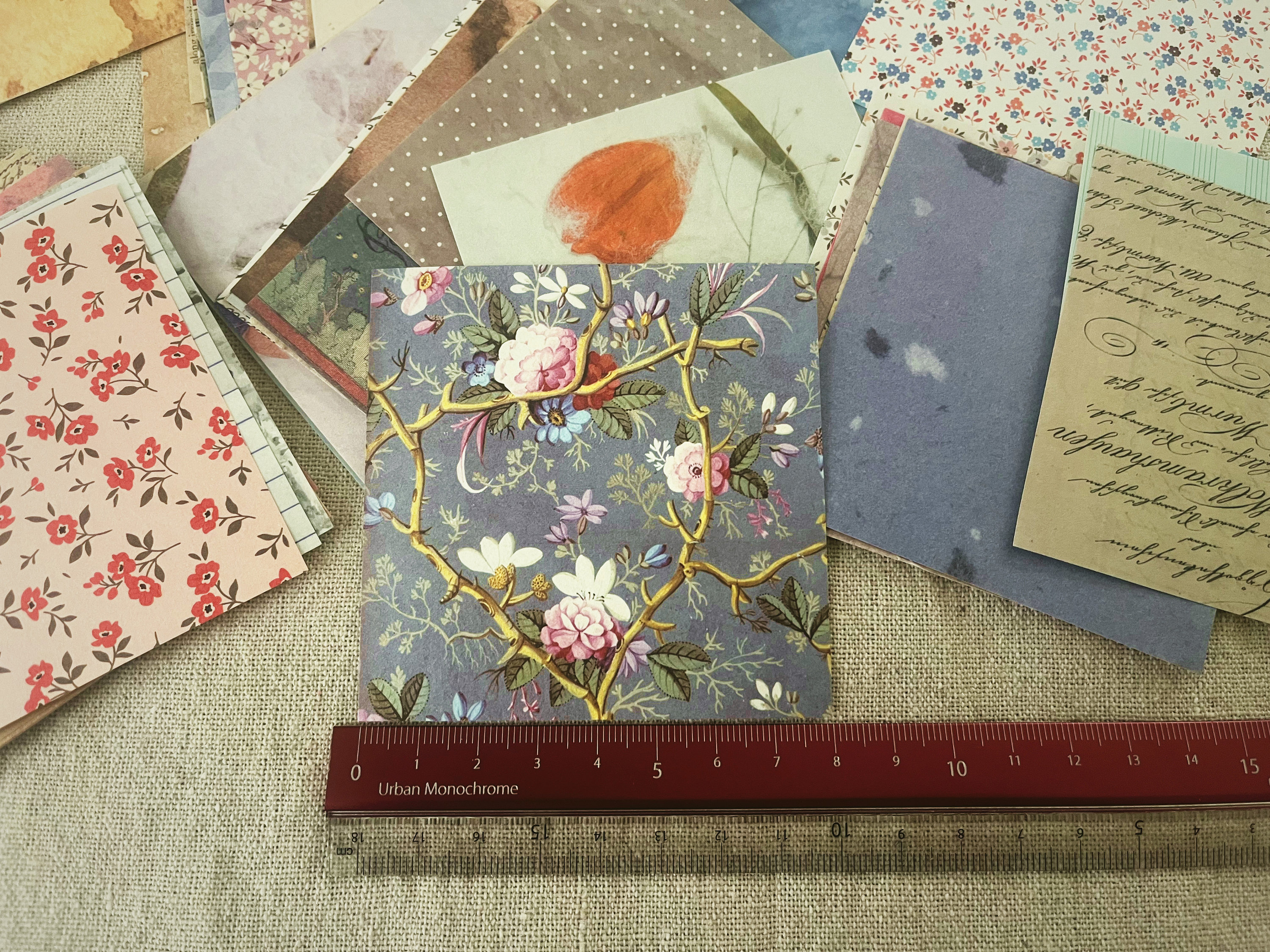 50/80 Sheets Decorative Paper Pack Scrapbook Paper Ephemera Etsy