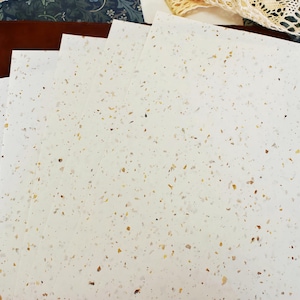 Cremefarbenes, Säurefreies Recyclingpapier, Recyceltes Kunstpapier, Strukturiertes Spezialpapier Für Scrapbook Collage Verpackung Junk Journal Crafts