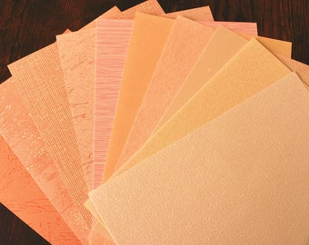 Colorful Ephemera Paper Pack — Rouge Pink Theme, Pink Textured Scrapbook Paper, Decorative Paper, Collage Paper, Paper Crafts, Mixed art