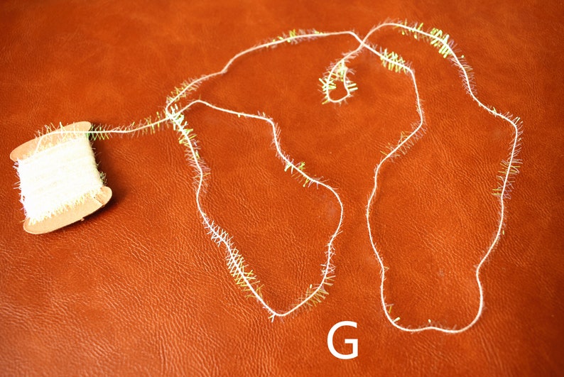 Art Yarn Craft Yarn String Yarns Ribbons Trims Novelty Etsy