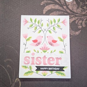 Happy Birthday Sister
