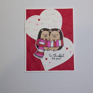 Hedgehog Love Card