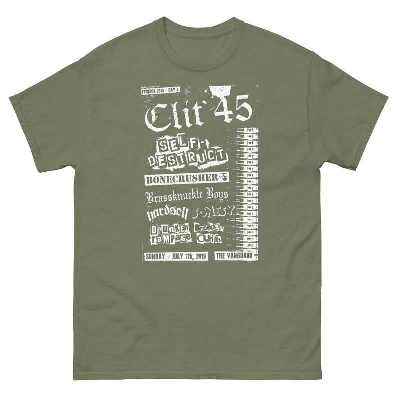 American punk rock band Men's classic tee
