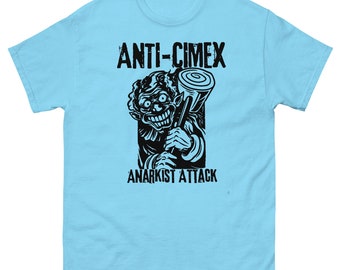 Camiseta clásica de la banda sueca de crust punk para hombre