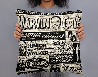 Jazz Music Art - Throw Pillow / Decorative Pillow ( case + insert )