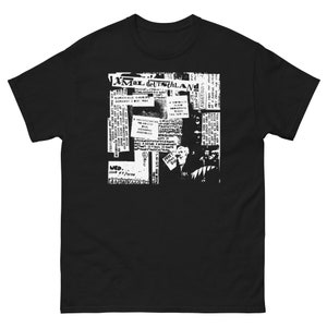 80s post punk GermanMen&#39;s classic tee