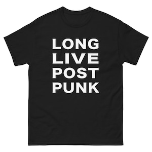 POST PUNK BAND  Men's classic tee