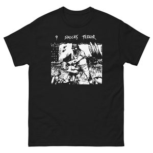 Das klassische T-Shirt der eingeprägten Punk Männer