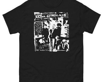 80s post punk music Men's classic tee