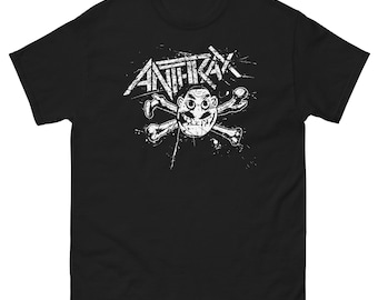 1990 ANTHRAX Vintage Original Concert Tour Shirt 50/50 Polycotton