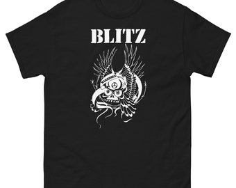 Camiseta clásica para hombre de la banda de punk rock inglesa de los 80