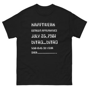 80s music Men&#39;s classic tee