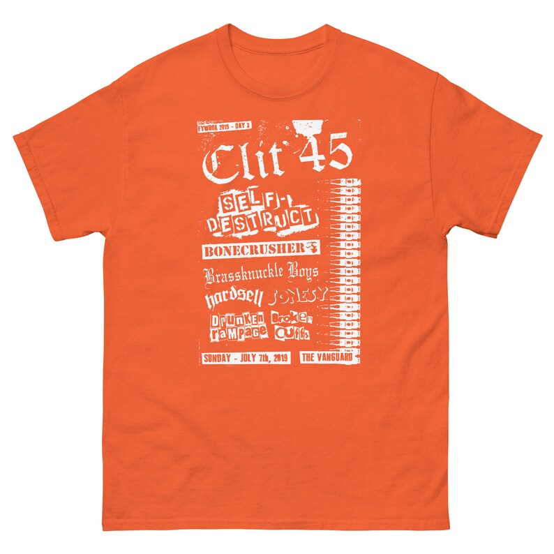 American punk rock band Men's classic tee