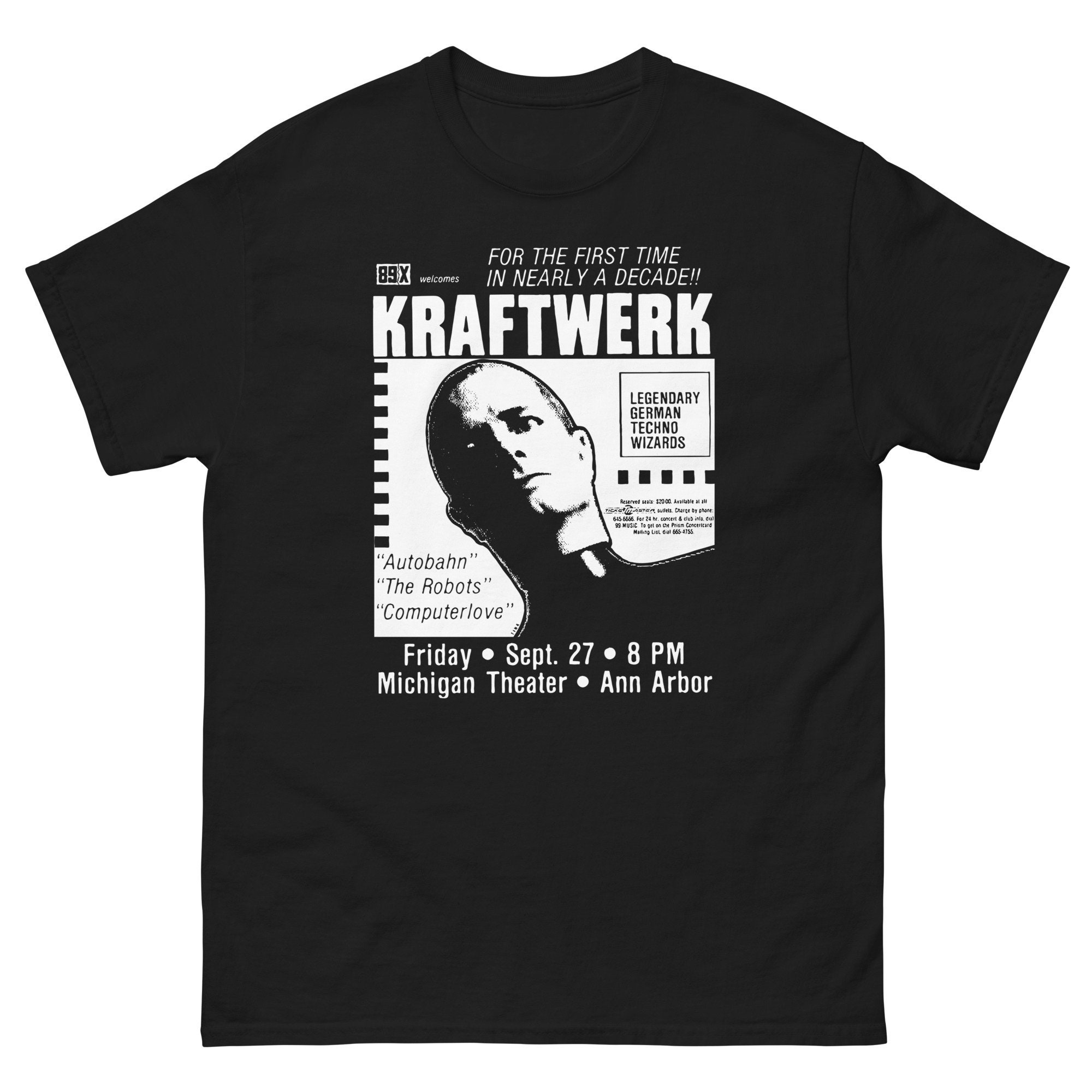 Kraftwerk t shirt - Etsy 日本