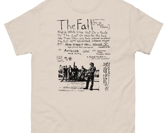 80年代ポストパンクバンドメンズクラシックTシャツ
