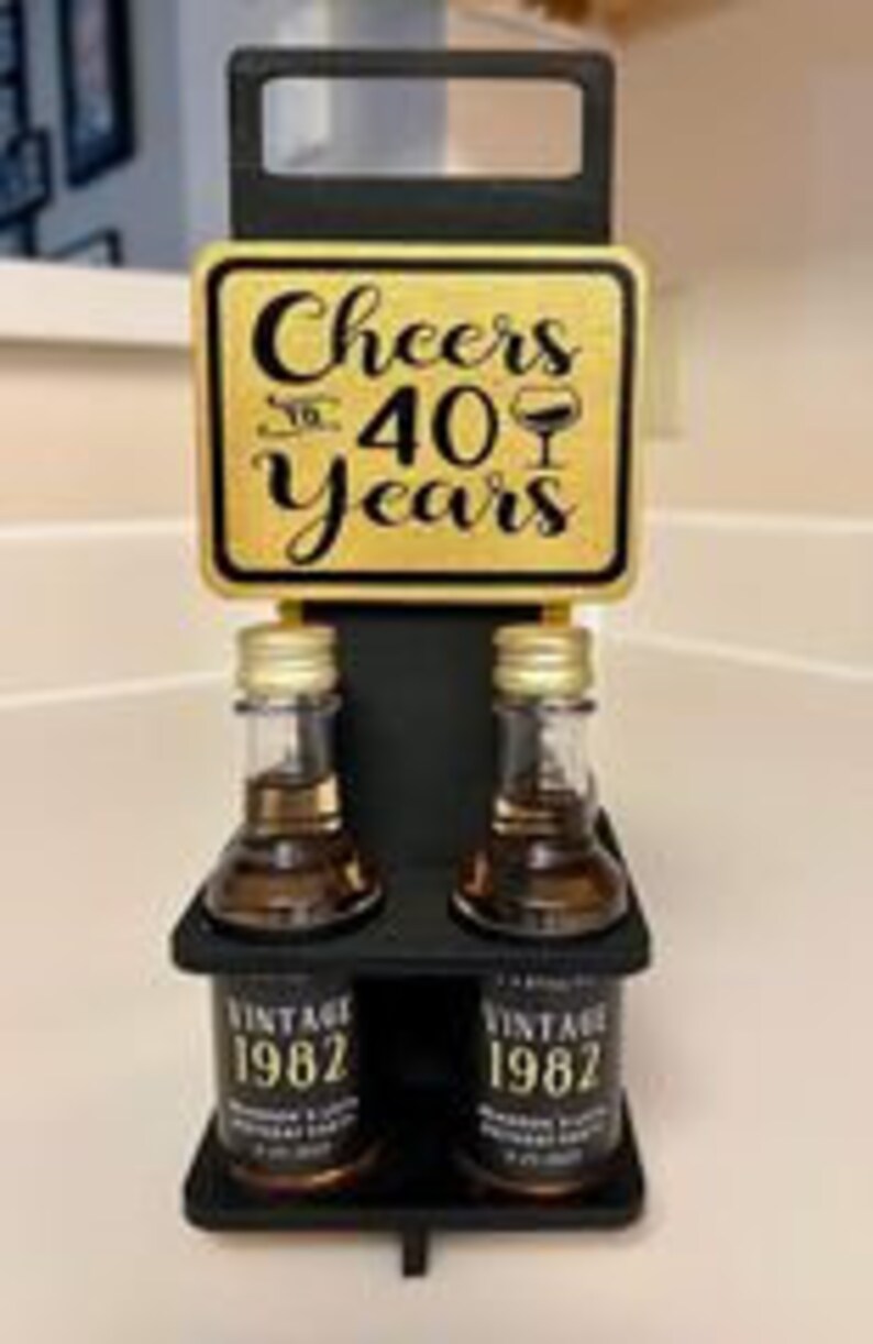 Miniliquor Bottle Caddy Digital File Svg Liquor Caddy Liquor Etsy