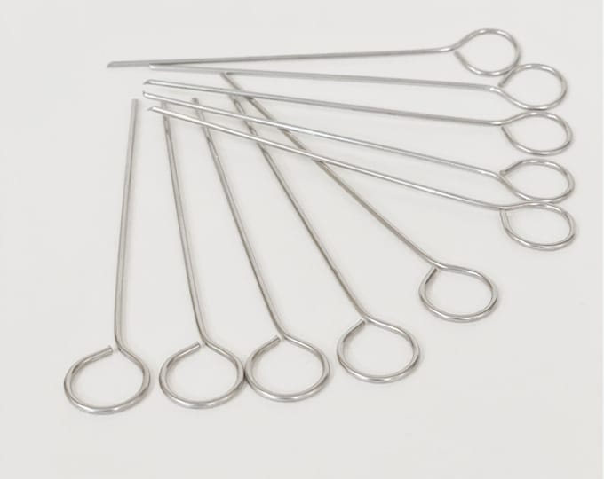 Featured listing image: 10 needles for rouladen extra long with big handle