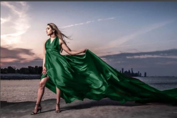 Flying Dress Engagement Dress Engagement Photo Dresses engagement